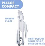 Trona y hamaca Chicco Polly2Start plegable con ruedas