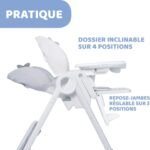 Trona y hamaca Chicco Polly2Start reclinable