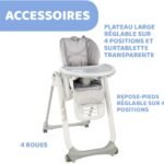 Trona y hamaca Chicco Polly2Start accesorios