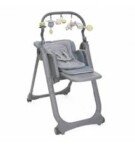 Trona Chicco Polly Magic Relax gris oscuro