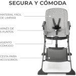 Trona FOLDEE Kinderkraft segura y comoda