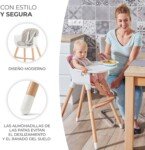 Trona Sienna Kinderkraft cojin seguridad